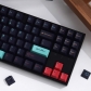 GMK Metropolis Black 104+25 Full PBT Dye-subbed Keycaps Set for Cherry MX Mechanical Gaming Keyboard